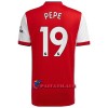 Virallinen Fanipaita Arsenal Nicolas Pepe 19 Kotipelipaita 2021-22 - Miesten